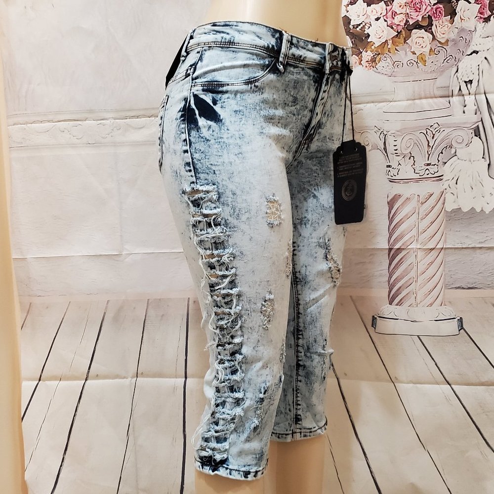 Women Stretch Low Rise Contoured Skinny Jeans 7